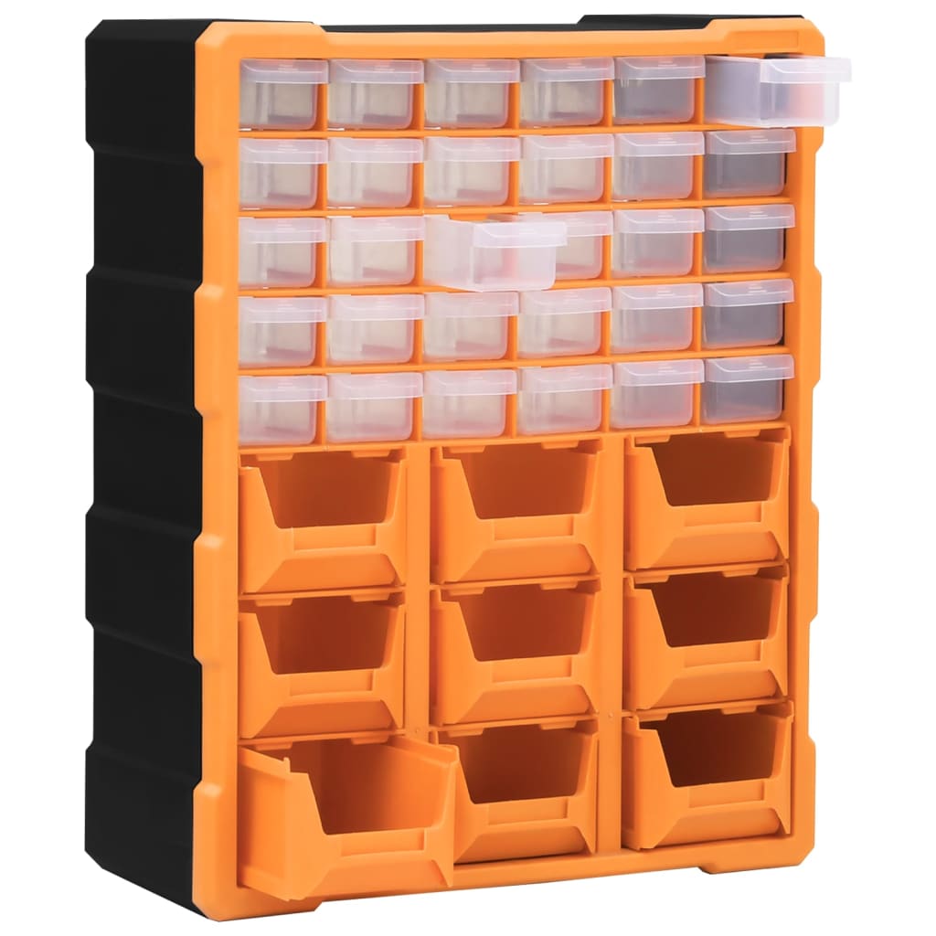 vidaXL Organiser met 39 lades 38x16x47 cm - Image 4
