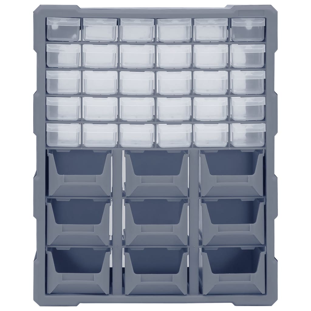 vidaXL Organiser met 39 lades 38x16x47 cm - Image 5