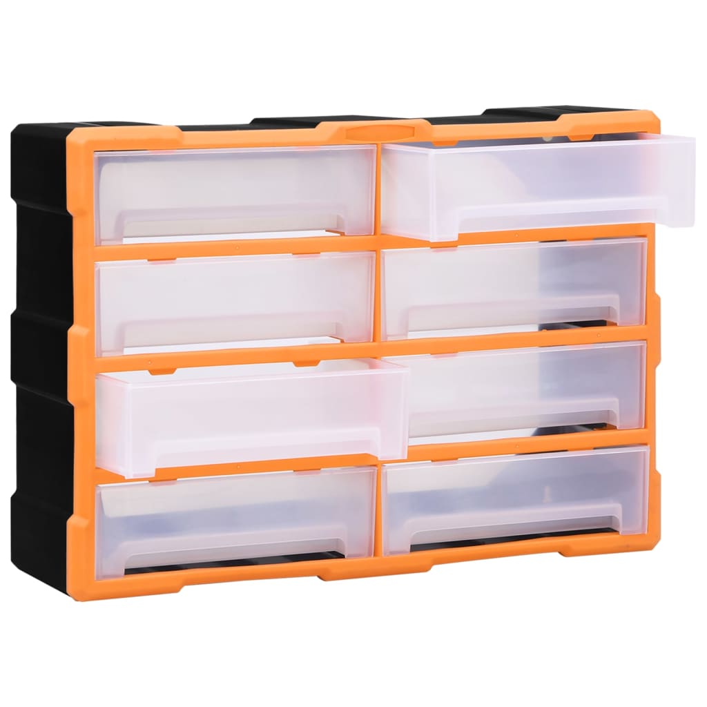 vidaXL Organiser met 8 grote lades 52x16x37 cm - Image 4