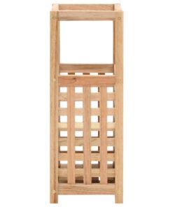 vidaXL Paraplubak 18x18x50 cm massief walnotenhout