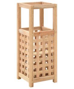 vidaXL Paraplubak 18x18x50 cm massief walnotenhout