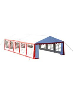 vidaXL Partytent 10x5 m rood