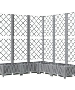 5 cm polypropeen lichtgrijs