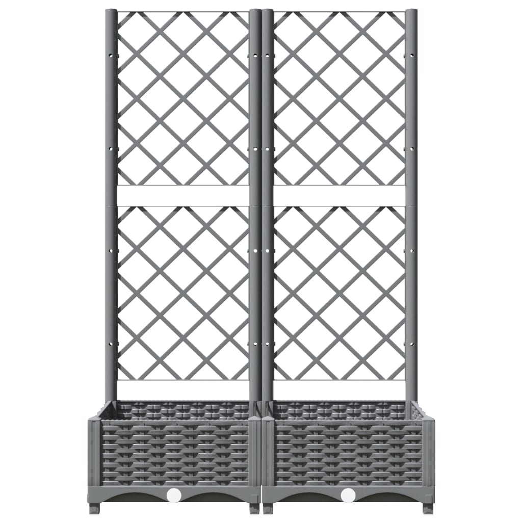 5 cm polypropeen lichtgrijs