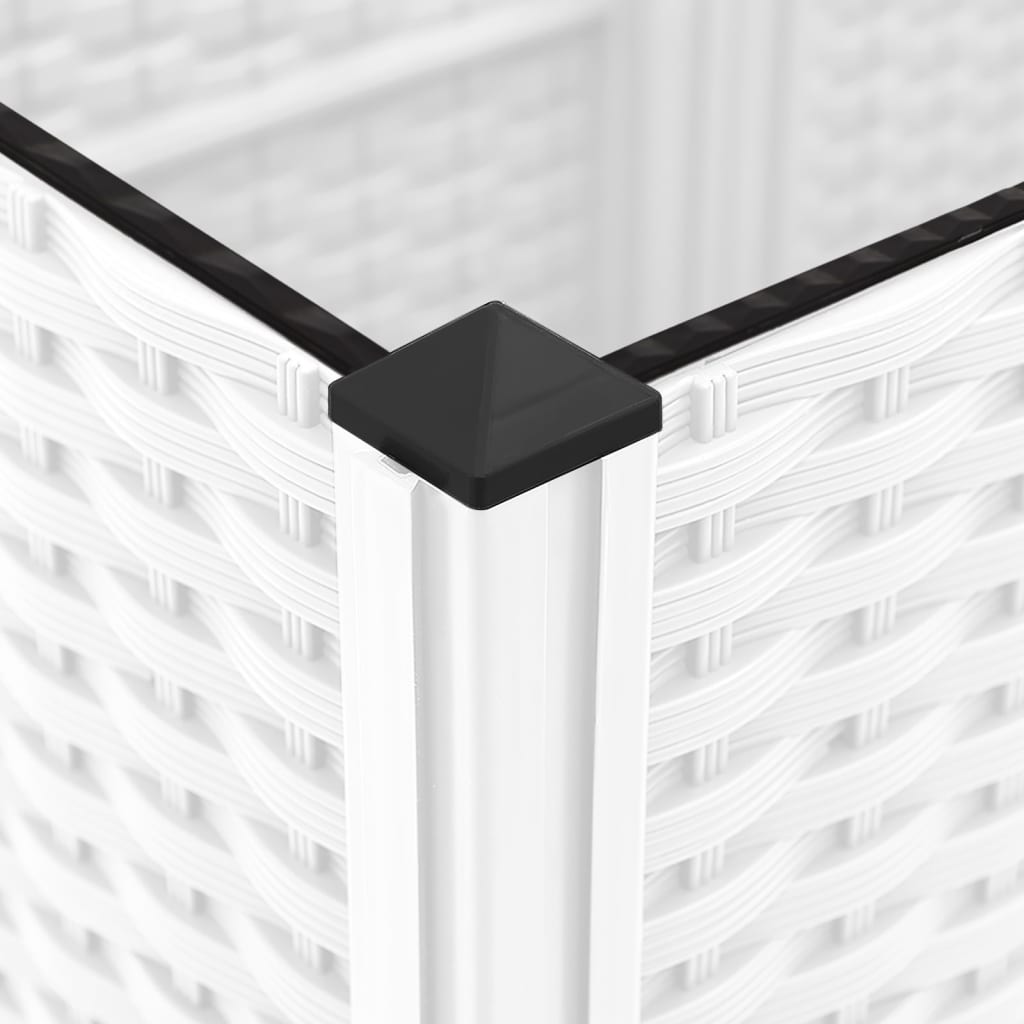 vidaXL Plantenbak met latwerk 80x40x121,5 cm polypropeen - Image 7