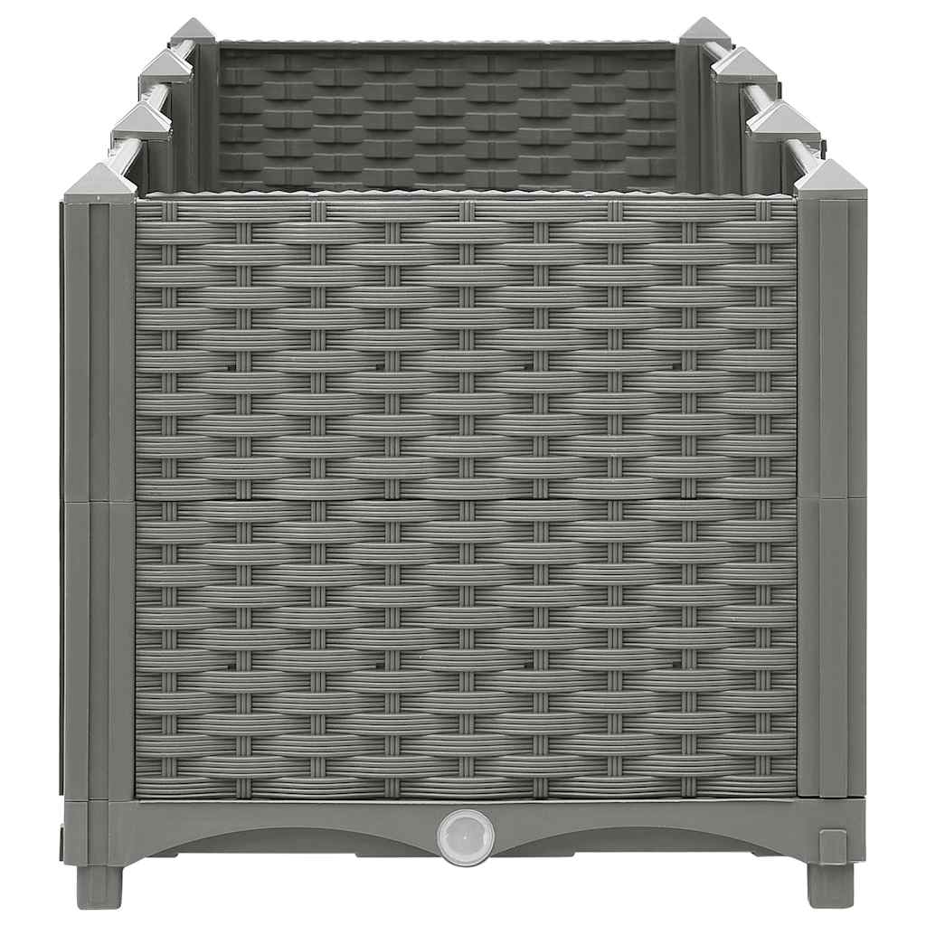 vidaXL Plantenbak verhoogd 120x40x38 cm polypropeen - Image 5