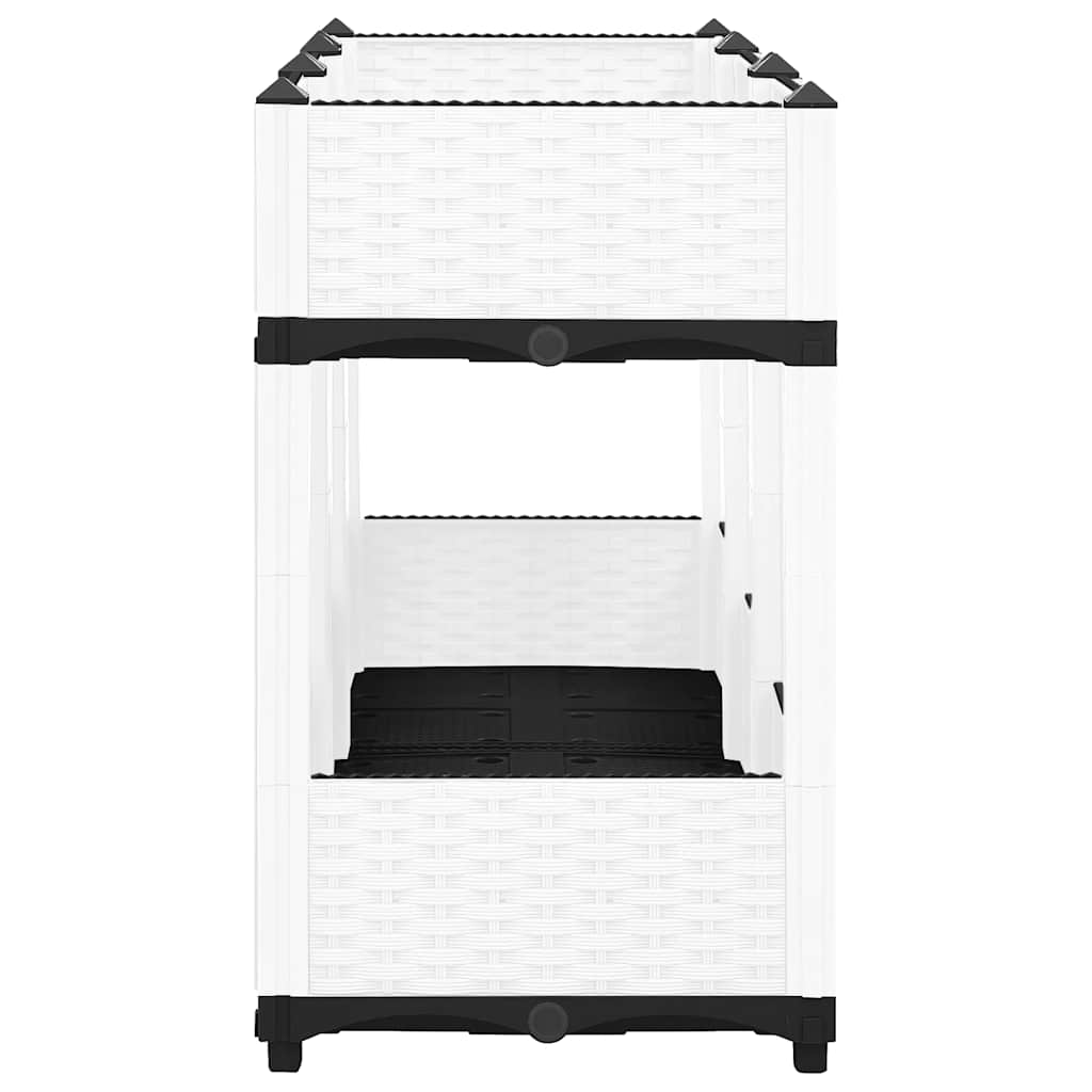 vidaXL Plantenbak verhoogd 120x40x71 cm polypropeen - Afbeelding 4