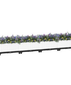 vidaXL Plantenbak verhoogd 160x40x23 cm polypropeen