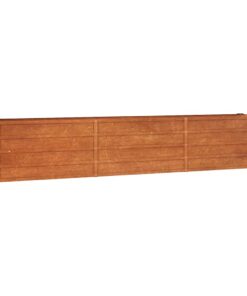 vidaXL Plantenbak verhoogd 240x40x45 cm cortenstaal roestig