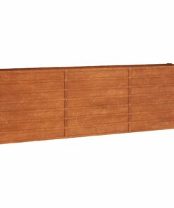 vidaXL Plantenbak verhoogd 240x40x77 cm cortenstaal roestig