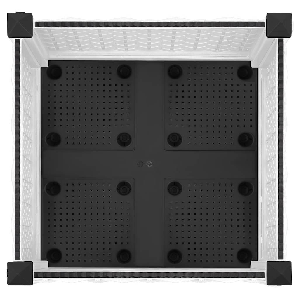 vidaXL Plantenbak verhoogd 40x40x23 cm polypropeen - Image 5