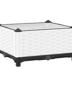 vidaXL Plantenbak verhoogd 40x40x23 cm polypropeen