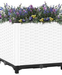 vidaXL Plantenbak verhoogd 40x40x38 cm polypropeen