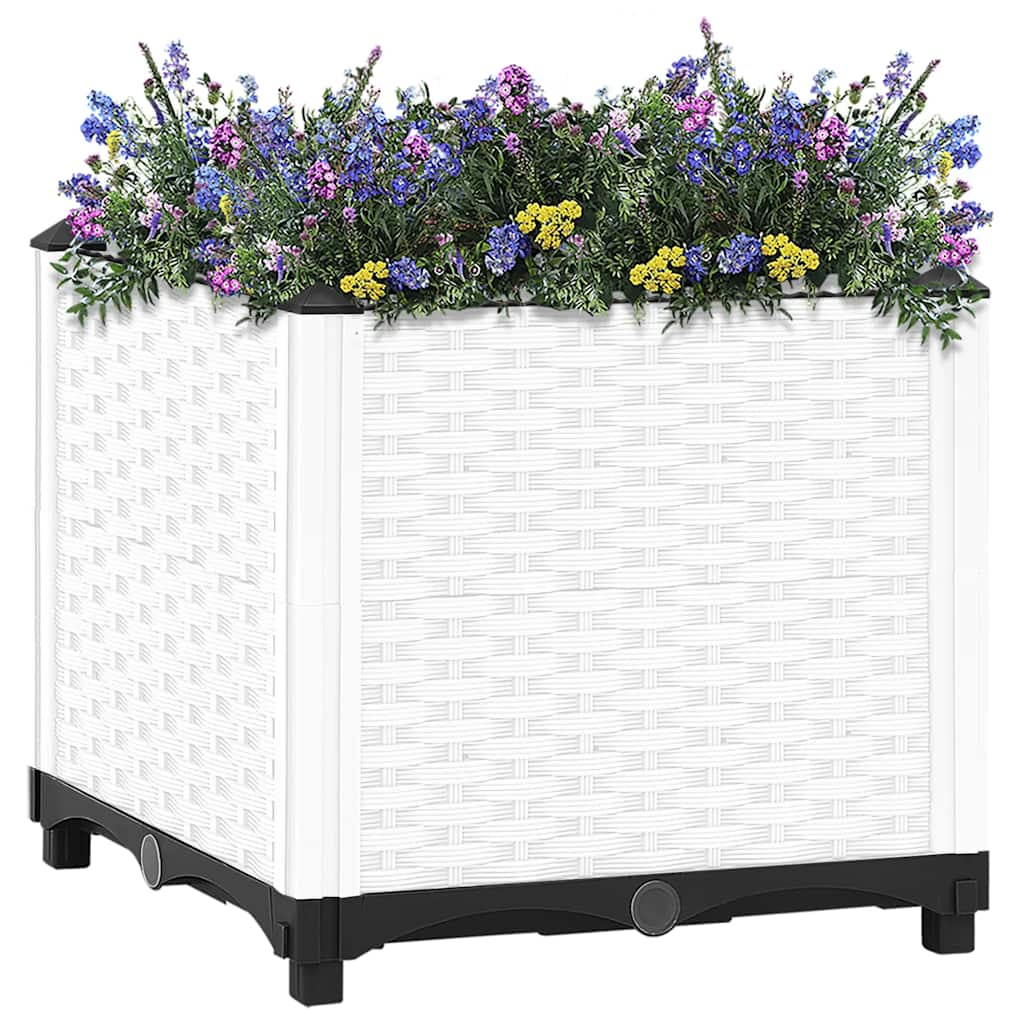 vidaXL Plantenbak verhoogd 40x40x38 cm polypropeen
