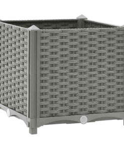 vidaXL Plantenbak verhoogd 40x40x38 cm polypropeen