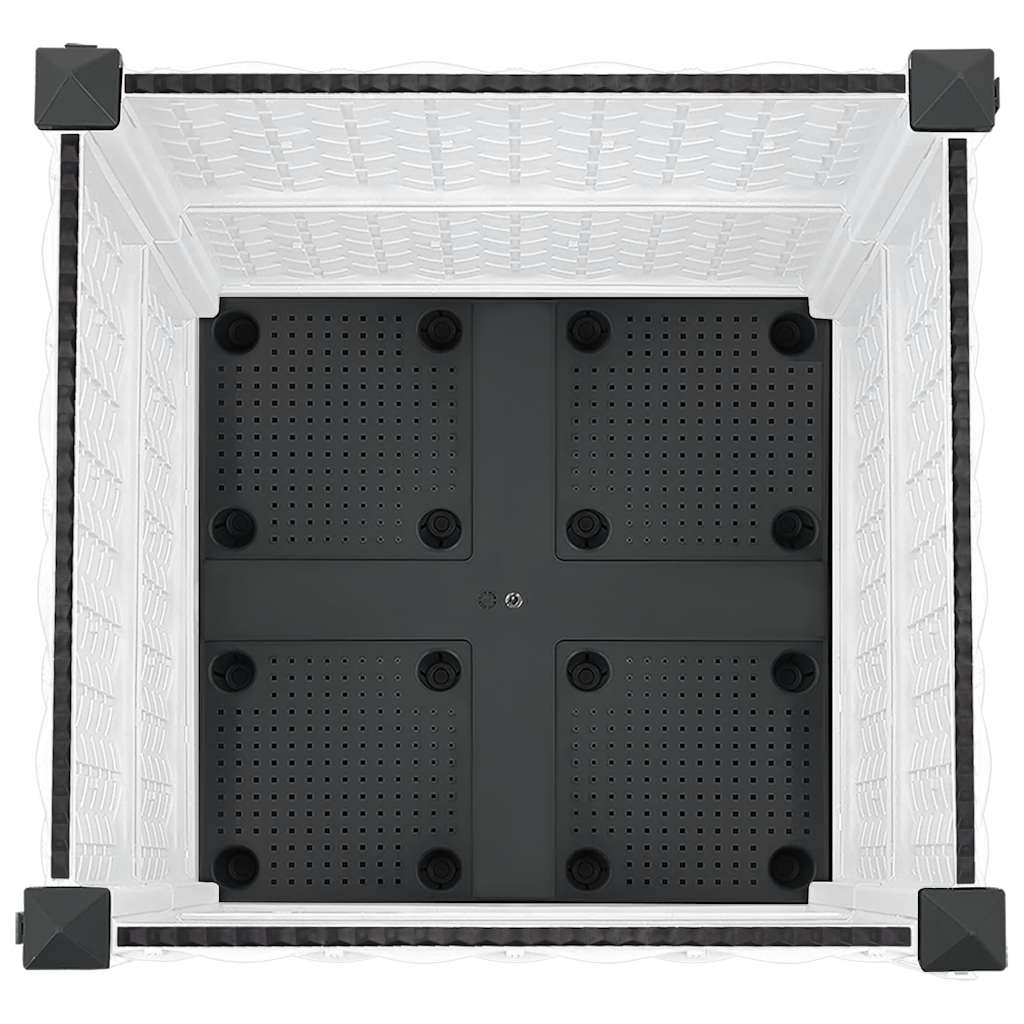 vidaXL Plantenbak verhoogd 40x40x38 cm polypropeen - Image 5