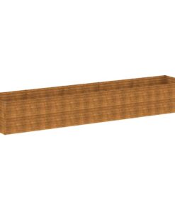 vidaXL Plantenbak verhoogd 479x100x69 cm cortenstaal