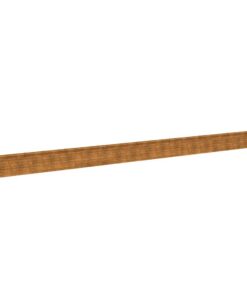 vidaXL Plantenbak verhoogd 770x50x36 cm cortenstaal