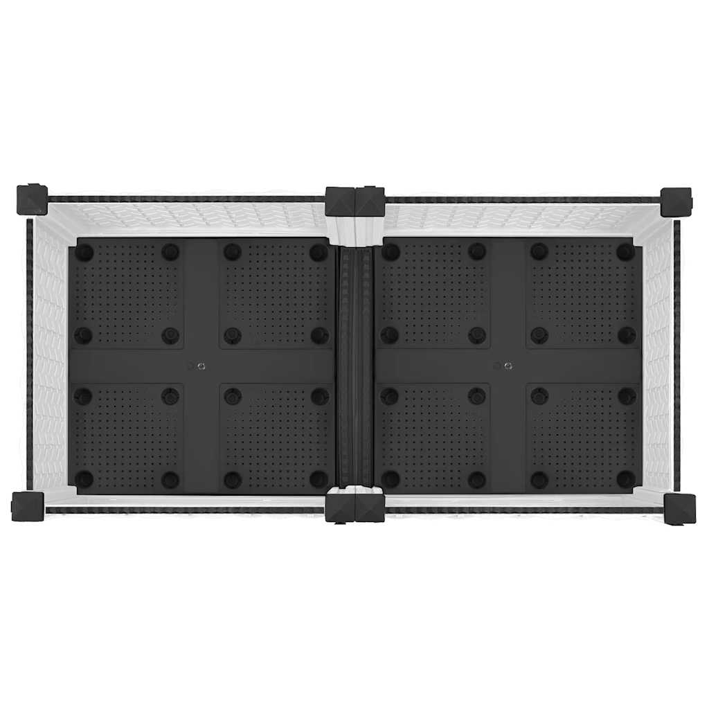 vidaXL Plantenbak verhoogd 80x40x23 cm polypropeen - Image 6