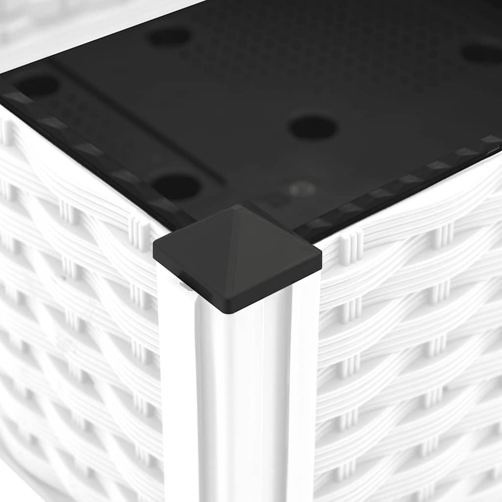 vidaXL Plantenbak verhoogd 80x40x23 cm polypropeen - Image 7