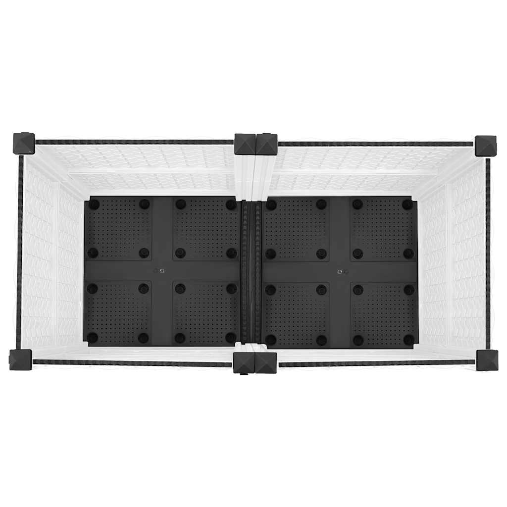 vidaXL Plantenbak verhoogd 80x40x38 cm polypropeen - Image 6