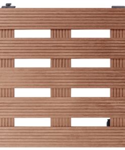 vidaXL Plantentrolleys 2 st 30x30x7