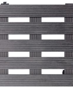 vidaXL Plantentrolleys 2 st 30x30x7