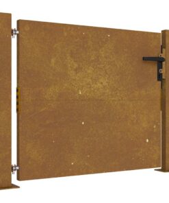 vidaXL Poort 100x100 cm cortenstaal