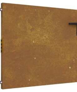 vidaXL Poort 85x100 cm boomontwerp cortenstaal