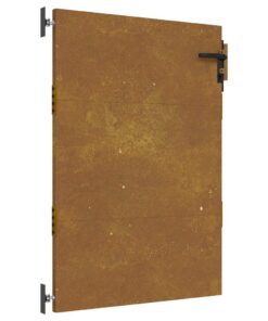 vidaXL Poort 85x125 cm cortenstaal