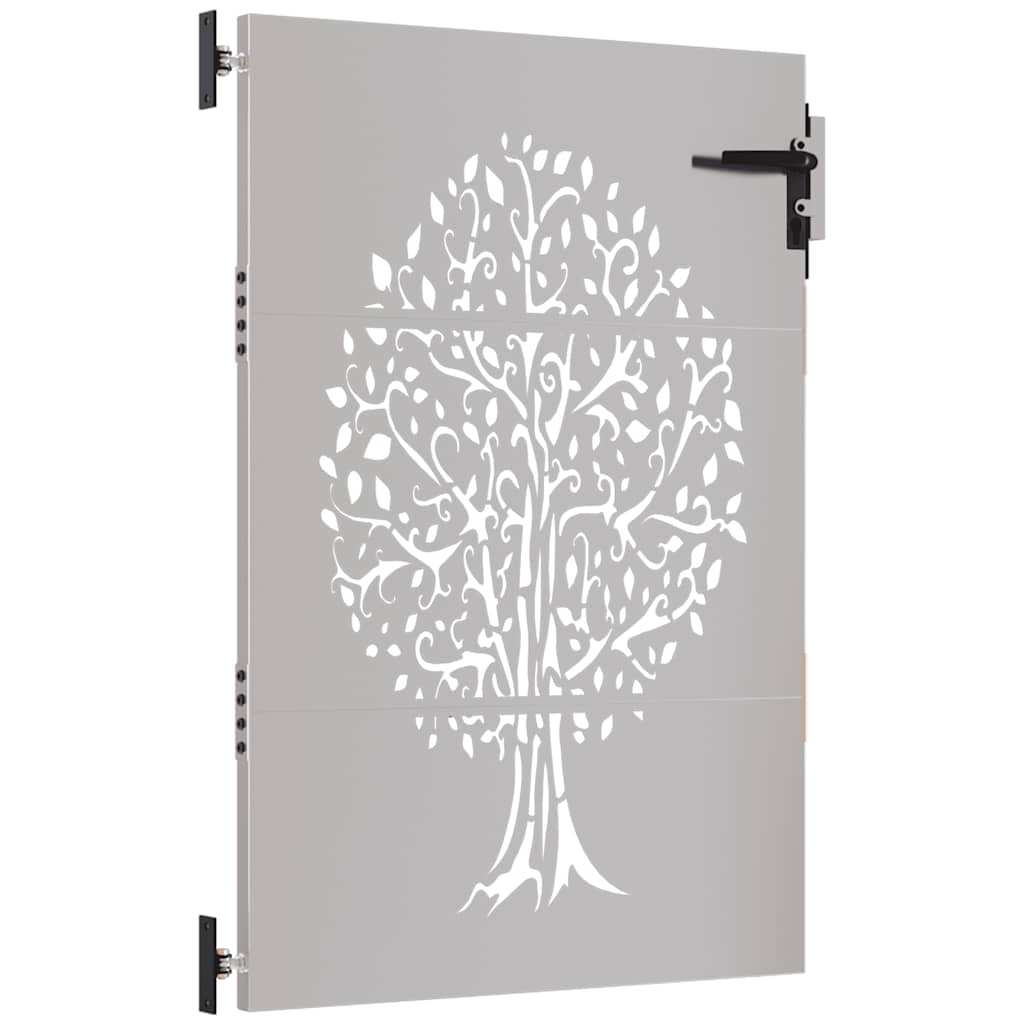 vidaXL Poort 85x150 cm boomontwerp cortenstaal - Image 4