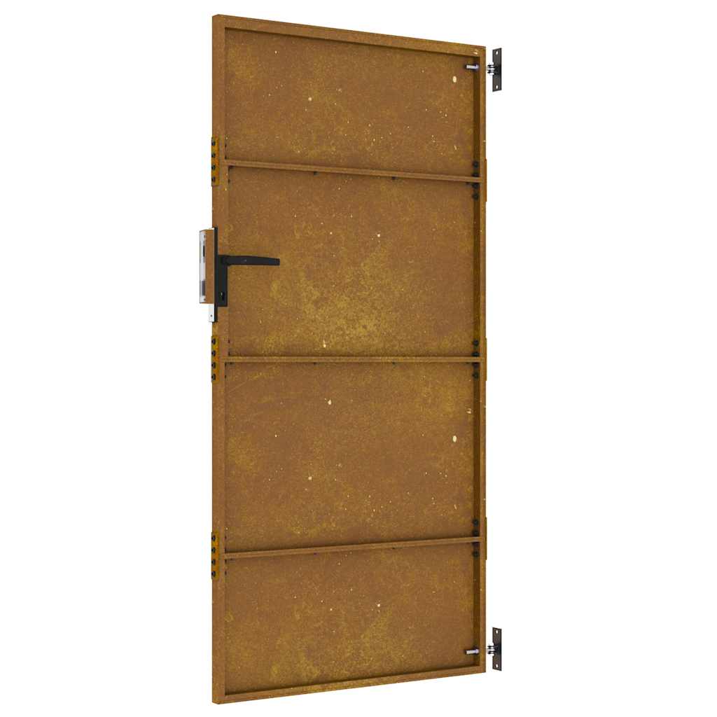 vidaXL Poort 85x175 cm cortenstaal - Afbeelding 7