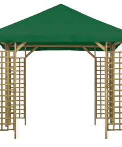 vidaXL Prieel 3x3 m groen