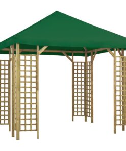 vidaXL Prieel 3x3 m groen