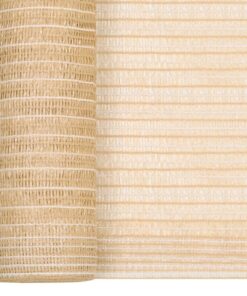 vidaXL Privacynet 195 g/m² 2x50 m HDPE beige