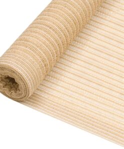 vidaXL Privacynet 195 g/m² 2x50 m HDPE beige