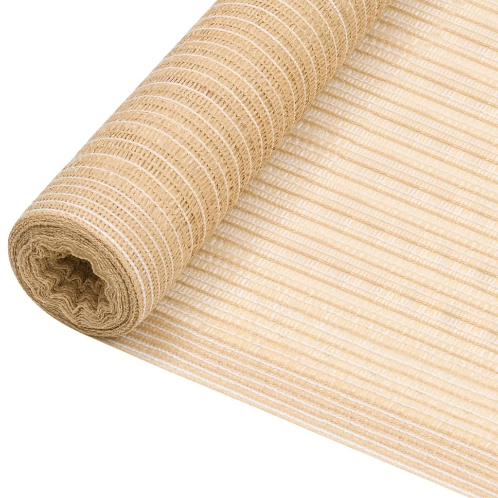 vidaXL Privacynet 195 g/m² 2x50 m HDPE beige