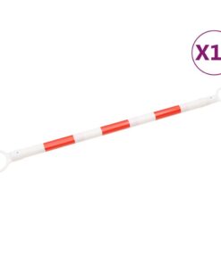 vidaXL Pylonstangen inklapbaar 10 st 116-197 cm