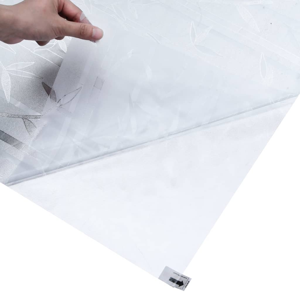 vidaXL Raamfolie bamboepatroon mat 45x500 cm PVC - Afbeelding 6