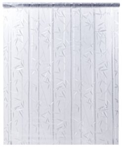 vidaXL Raamfolie bamboepatroon mat 90x500 cm PVC
