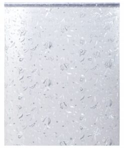 vidaXL Raamfolie bloemenpatroon mat 60x500 cm PVC