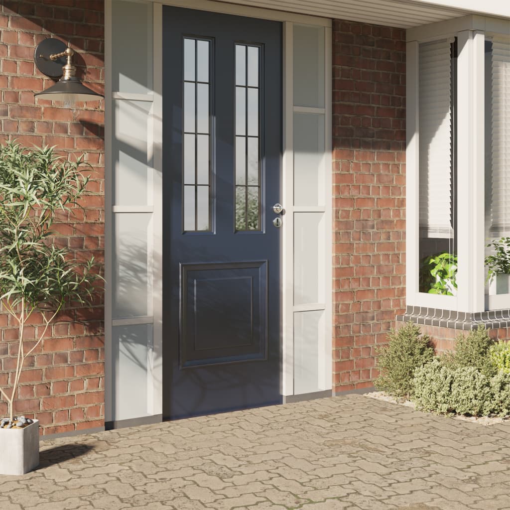 vidaXL Raamfolie mat 90 x 2000 cm PVC wit