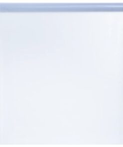 vidaXL Raamfolie statisch mat grijs 60 x 2000 cm PVC