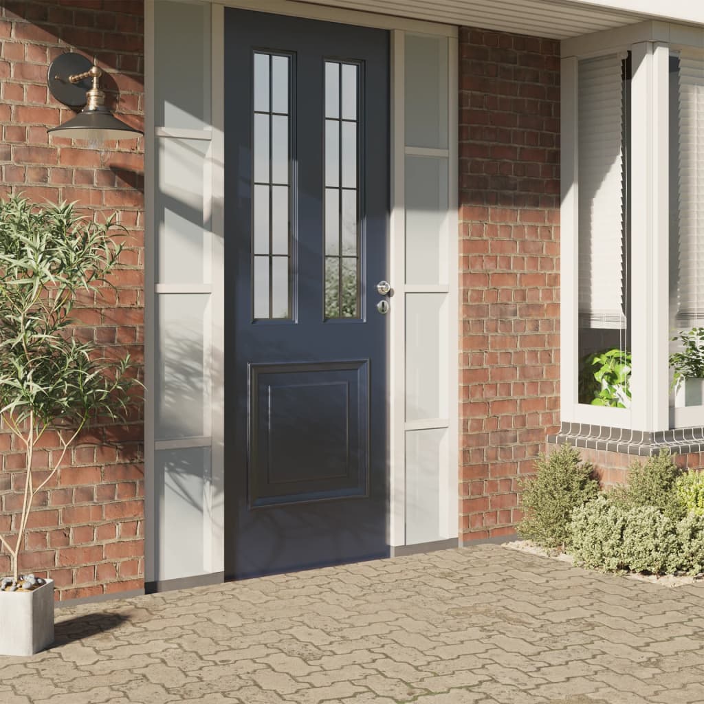 vidaXL Raamfolie statisch mat wit 45x1000 cm PVC