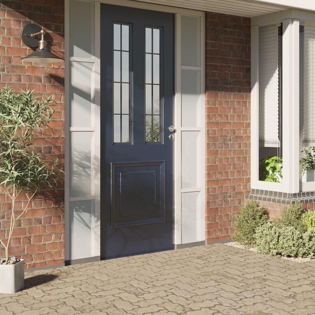 vidaXL Raamfolie statisch mat wit 90x500 cm PVC