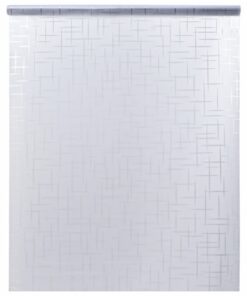 vidaXL Raamfolie sterrenpatroon mat 90x500 cm PVC