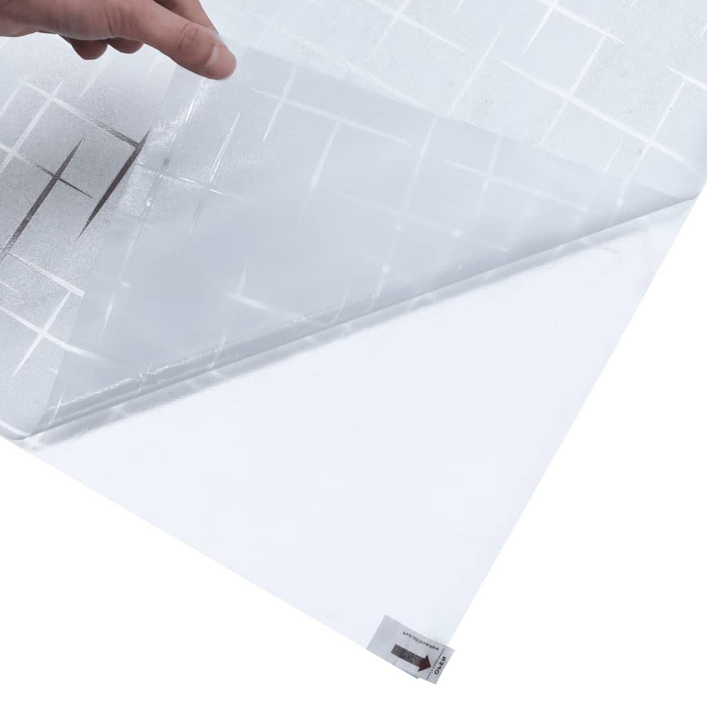 vidaXL Raamfolie sterrenpatroon mat 90x500 cm PVC - Image 6
