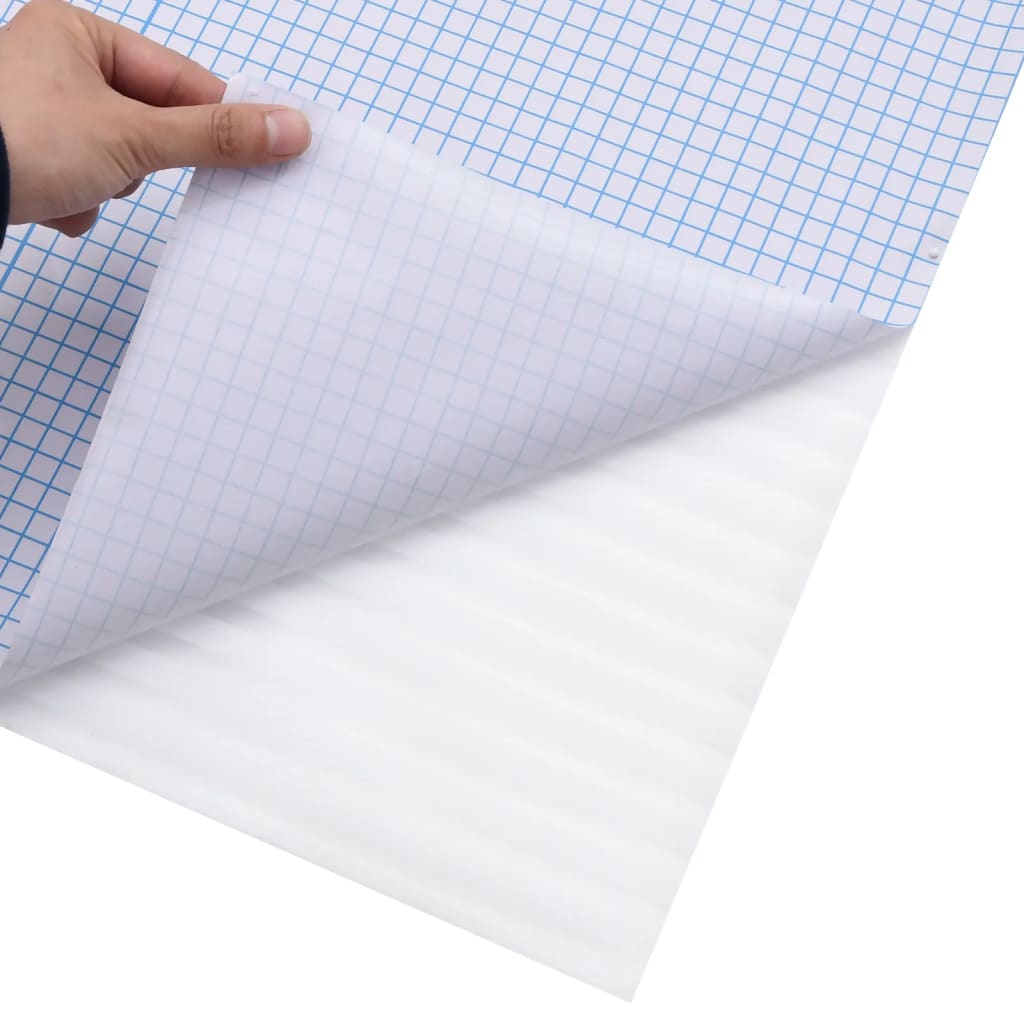 vidaXL Raamfolie strepenpatroon mat 45x2000 cm PVC - Afbeelding 6