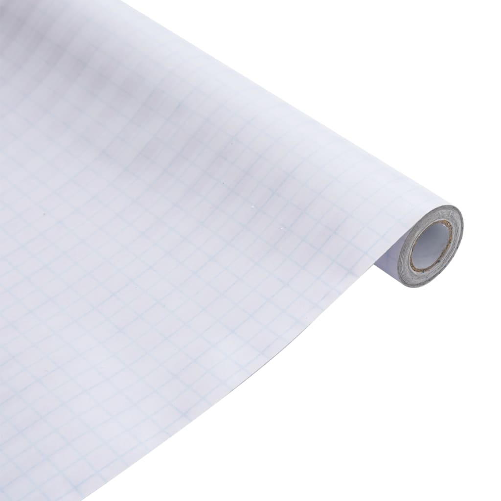 vidaXL Raamfolie strepenpatroon mat 45x2000 cm PVC - Afbeelding 7