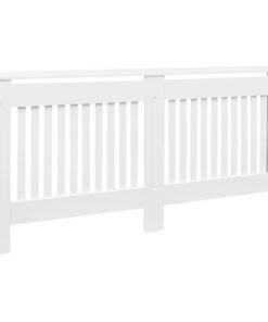 vidaXL Radiatorombouw wit MDF 172 cm